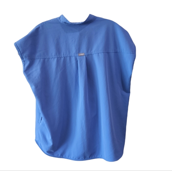 Figs Rafaela Ceil Blue Scrub top wxxsw1003 - Picture 4 of 8